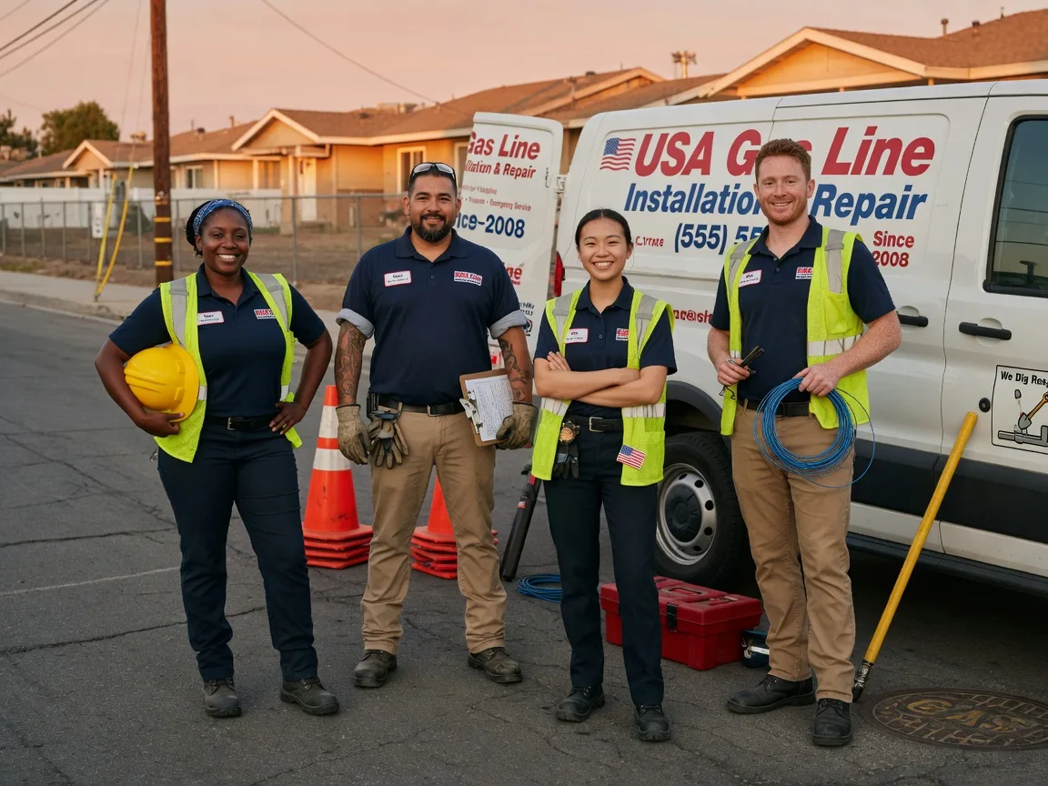 Gas Line Installation company in New Waverly, IN